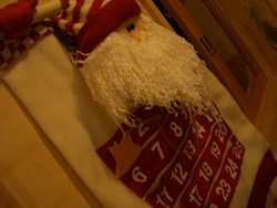 クリスマスの教室の写真