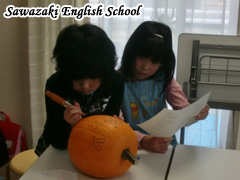 ハロウィン・カボチャカービング