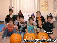 ハロウィンカボチャ：jack o lantern