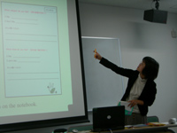 JALT福井での発表の様子