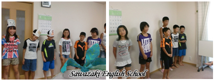 クラス発表の様子