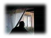 管理人さんが説明してます。