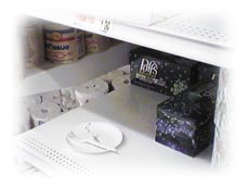 置き去りの試食皿です