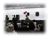 昼食会が終わって、表彰式です