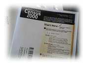 国勢調査、調査用紙ならぬ調査冊子といった厚さです